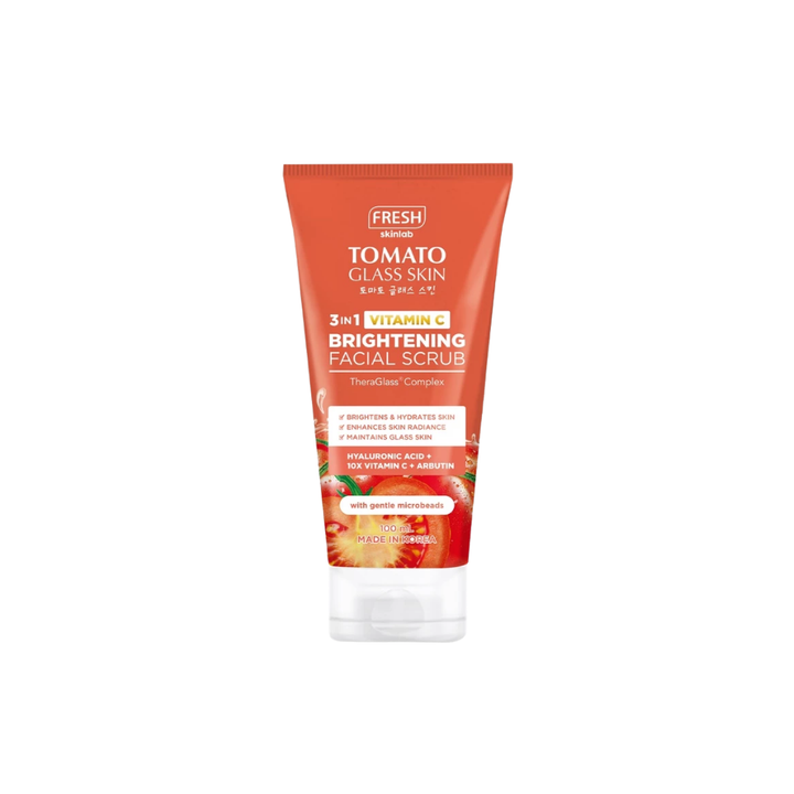 Fresh Skinlab Tomato Glass Skin 3 in 1 Vitamin C Brightening Facial Scrub — 100ml