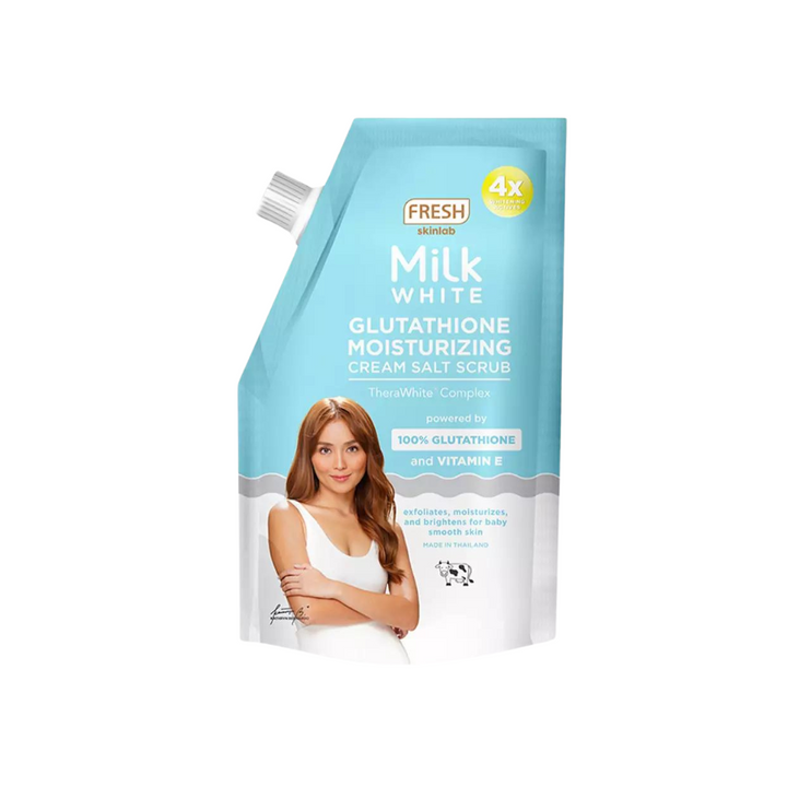 Fresh Skinlab Milk White Glutaboost Moisturizing Cream Salt Scrub 300g Kathryn Bernardo