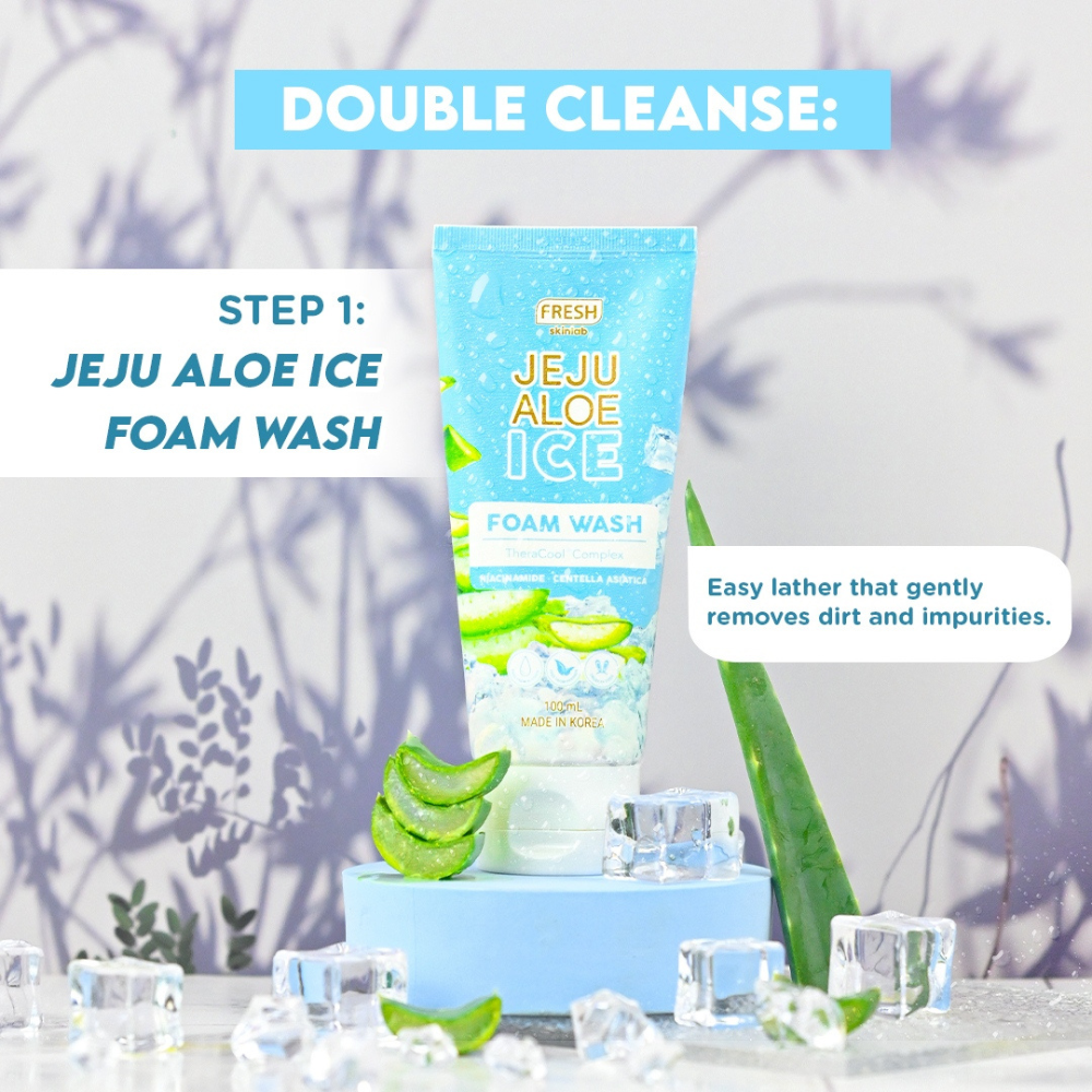 Jeju Aloe Ice Foam Wash