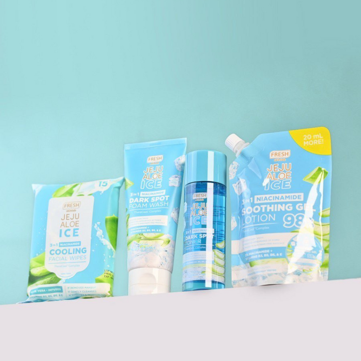 Fresh Philippines Jeju Aloe Ice 3 in 1 Niacinamide Soothing Gel Lotion 120ml