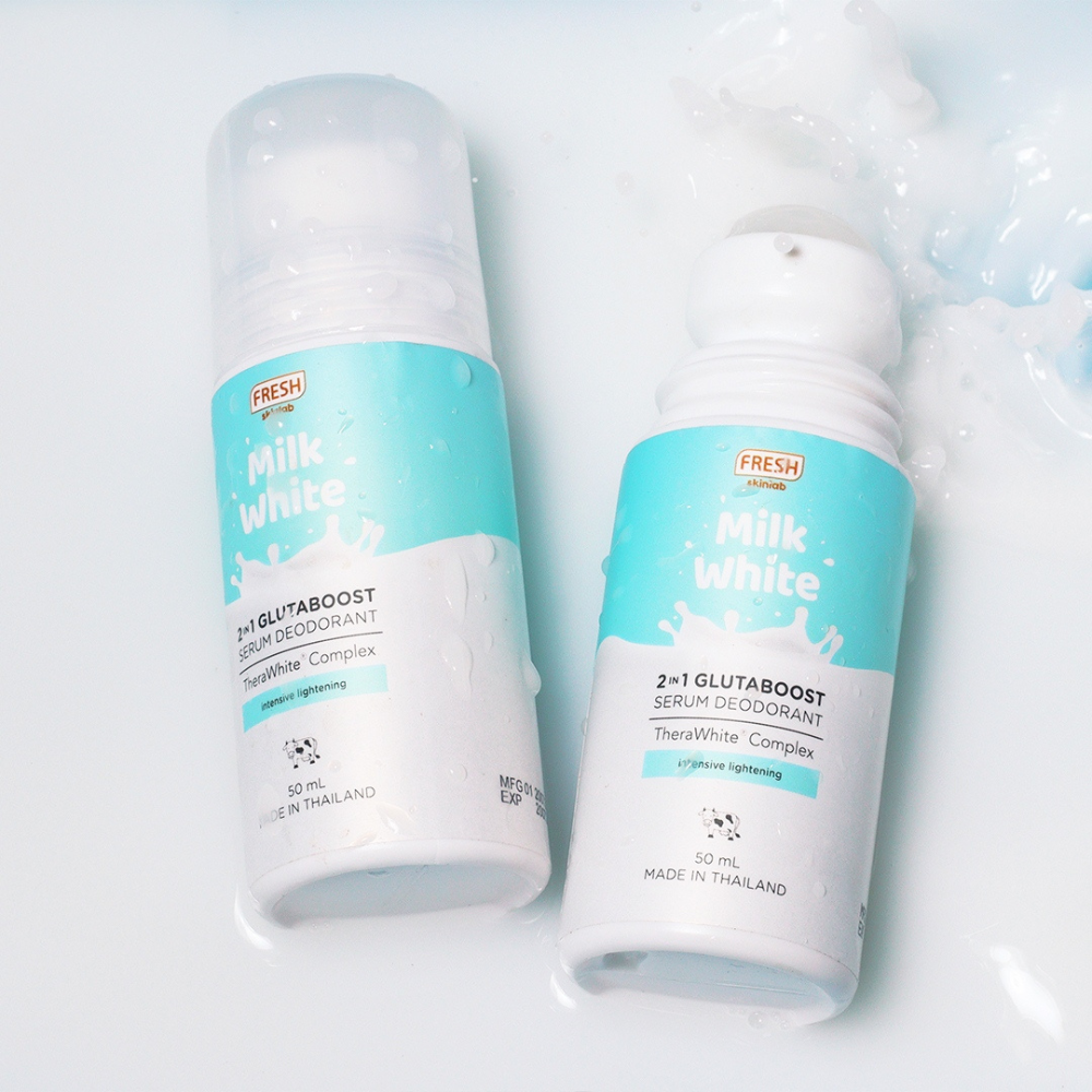 Fresh Philippines Skinlab Milk White 2 in 1 Glutaboost Serum Deodorant