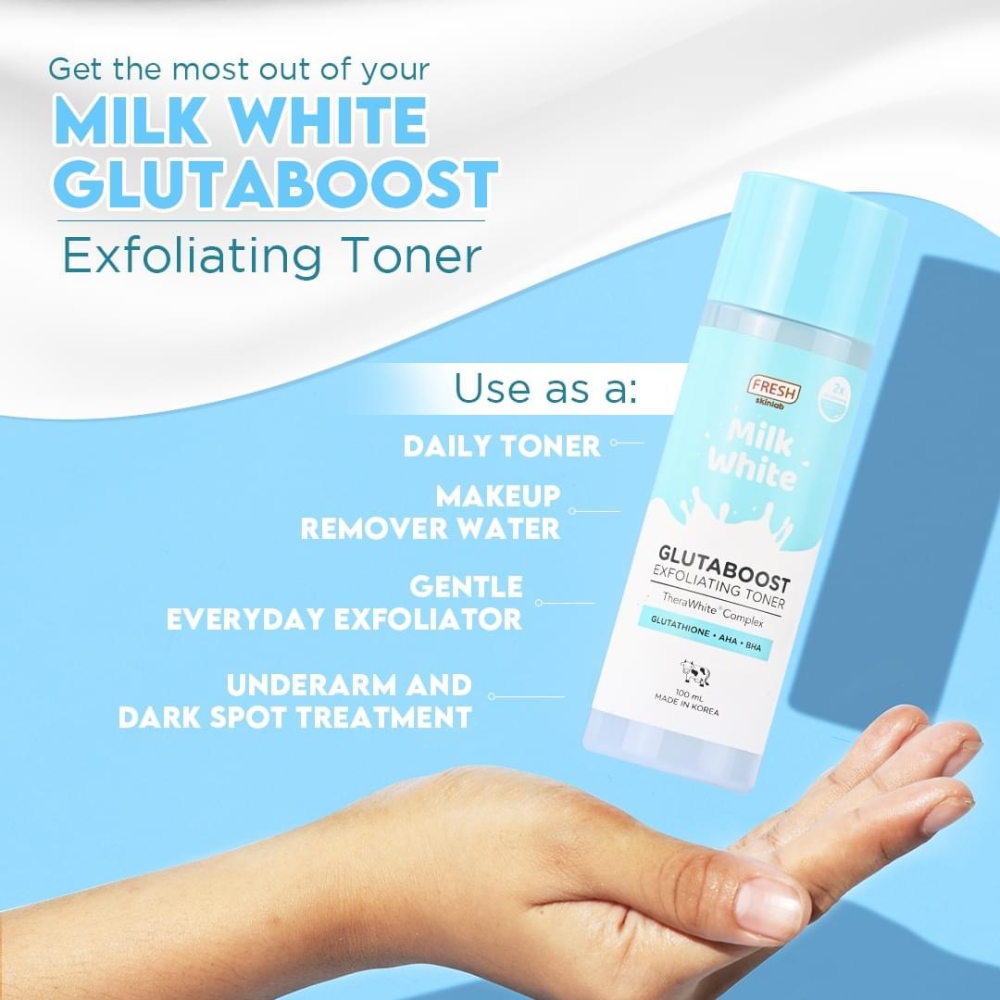 Milk White Glutaboost Exfoliating Toner