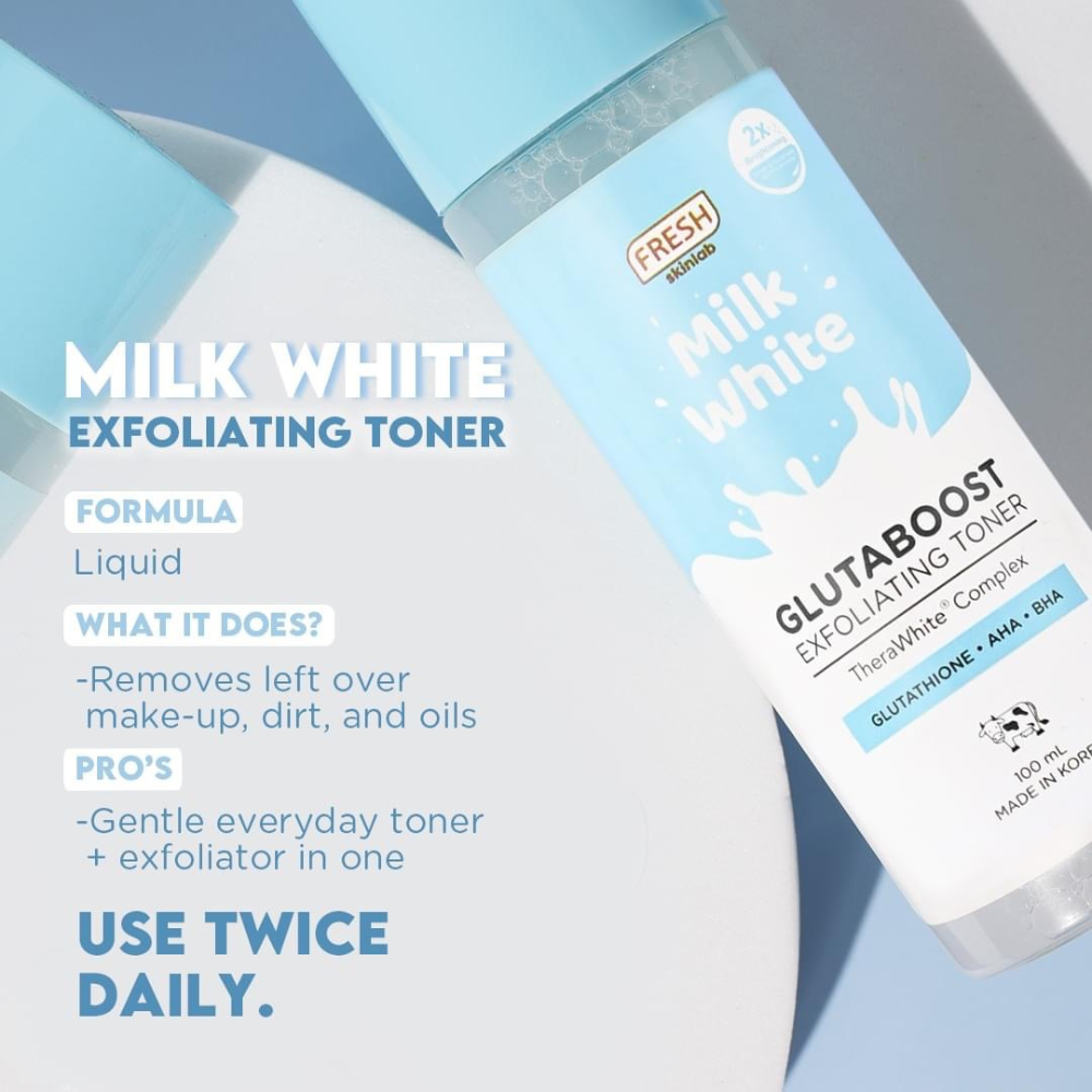 Fresh Skinlab Milk White Glutaboost Exfoliating Toner PNY BEAUTY Fresh Skinlab Milk White Glutaboost Exfoliating Toner PNY BEAUTY
