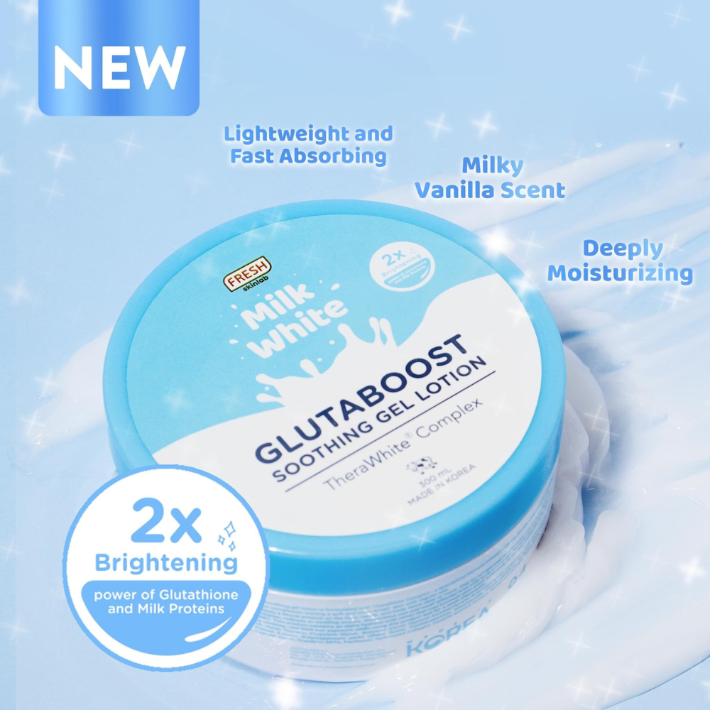 Milk White Glultaboost Soothing Gel Lotion
