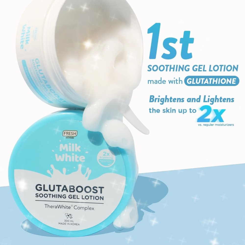 Milk White Glultaboost Soothing Gel Lotion