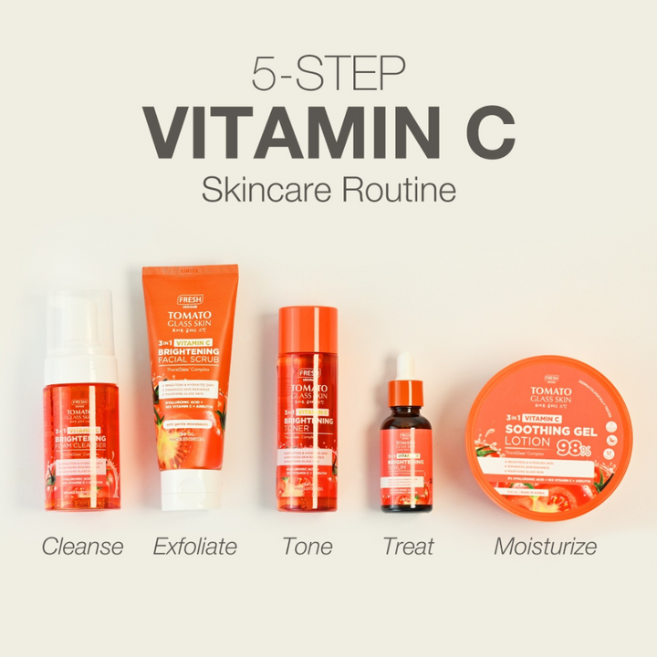 Fresh Philippines Skinlab Tomato Glass Skin 3 in 1 Vit C Brightening Toner 250ml