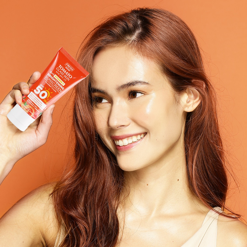 Fresh Skinlab Philippines Tomato Glass Skin 3 in 1 Vitamin C Brighteni…