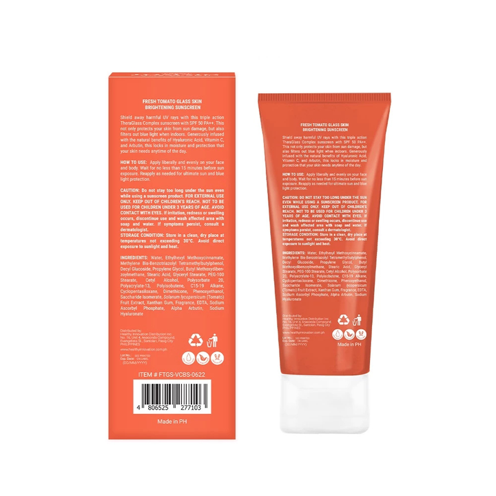 Fresh Skinlab Philippines Tomato Glass Skin 3 in 1 Vitamin C Brighteni…
