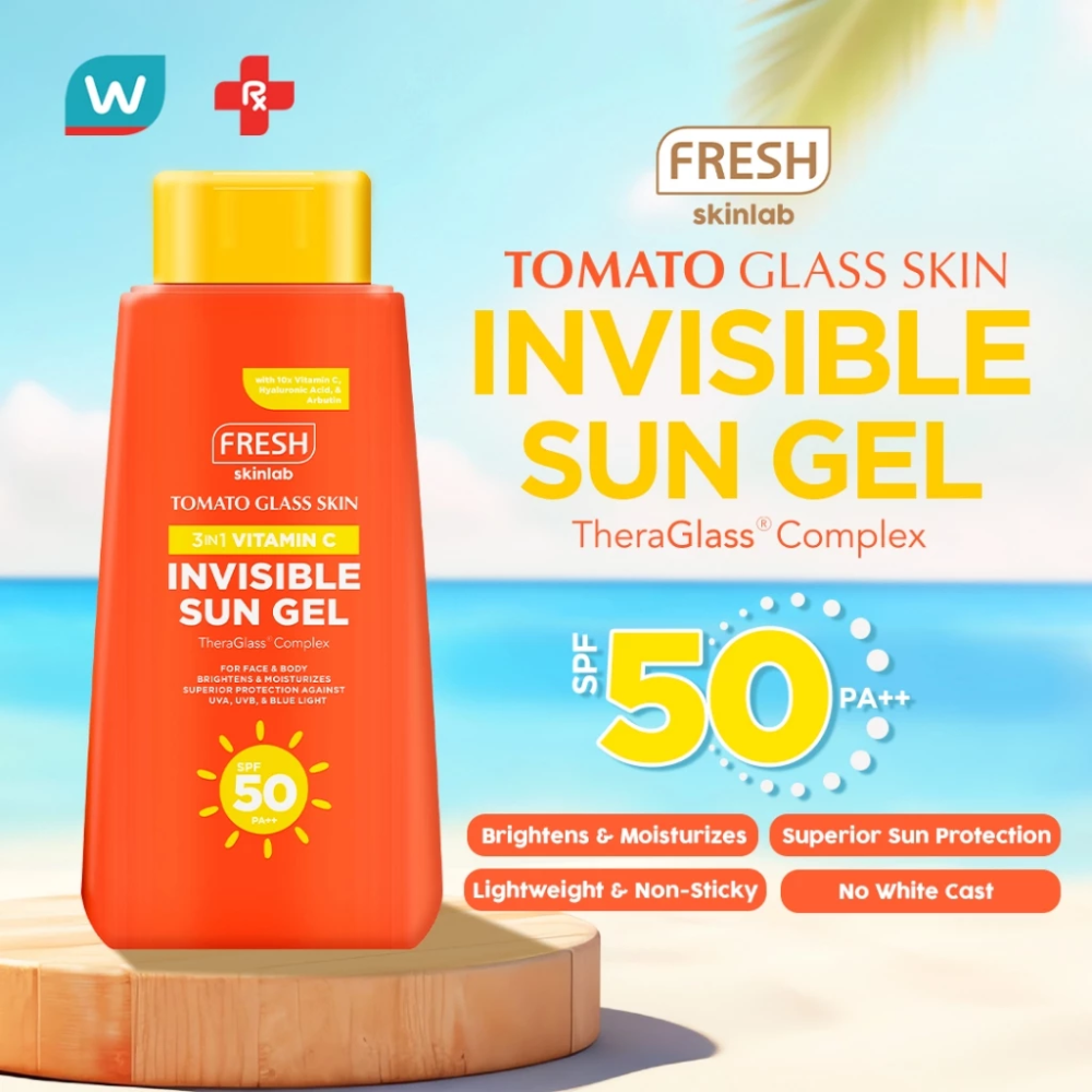 Fresh Skinlab Tomato Glass Skin Invisible Sun Gel