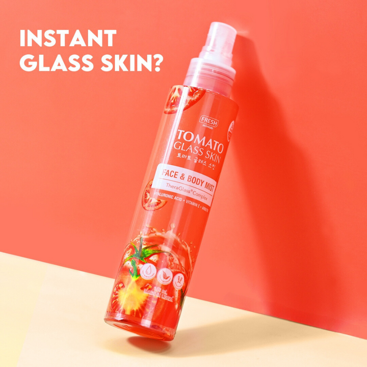 Fresh Skinlab Philippines 3 in 1 Vitamin C Tomato Glass Skin Face And Body Mist with UV Protection