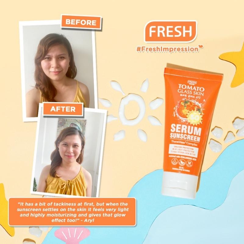 Tomato Glass Skin Serum Sunscreen