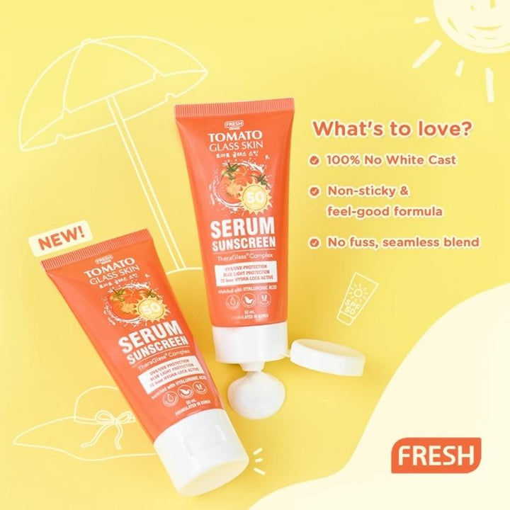 Tomato Glass Skin Serum Sunscreen