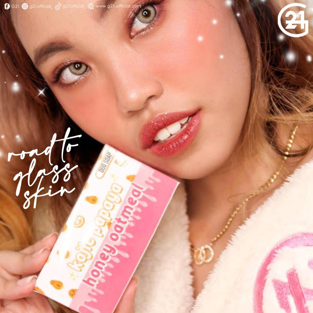 G21 Kojic Papaya Honey Oatmeal Fae and Body Soap