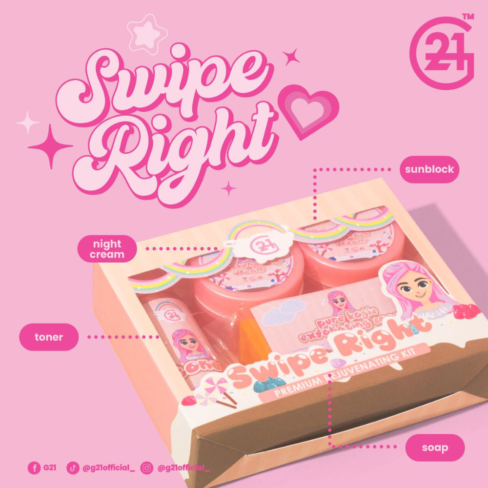 G21 Swipe Right Premium Rejuvenating Kit