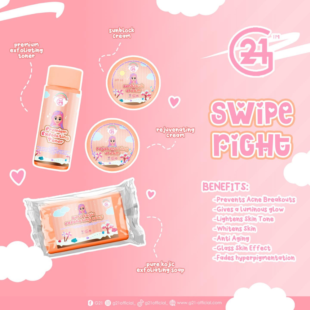 G21 Swipe Right Premium Rejuvenating Kit