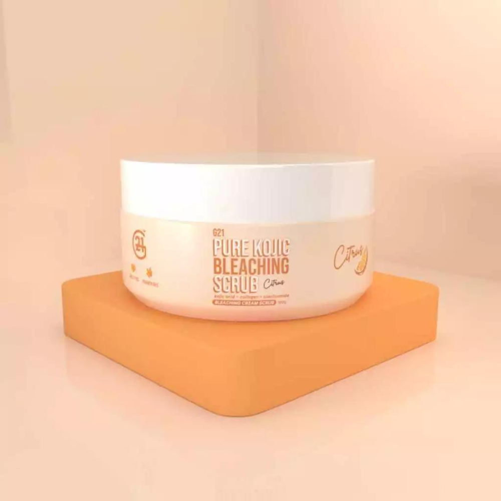 G21 Pure Kojic Bleaching Cream Scrub - Milky Citrus