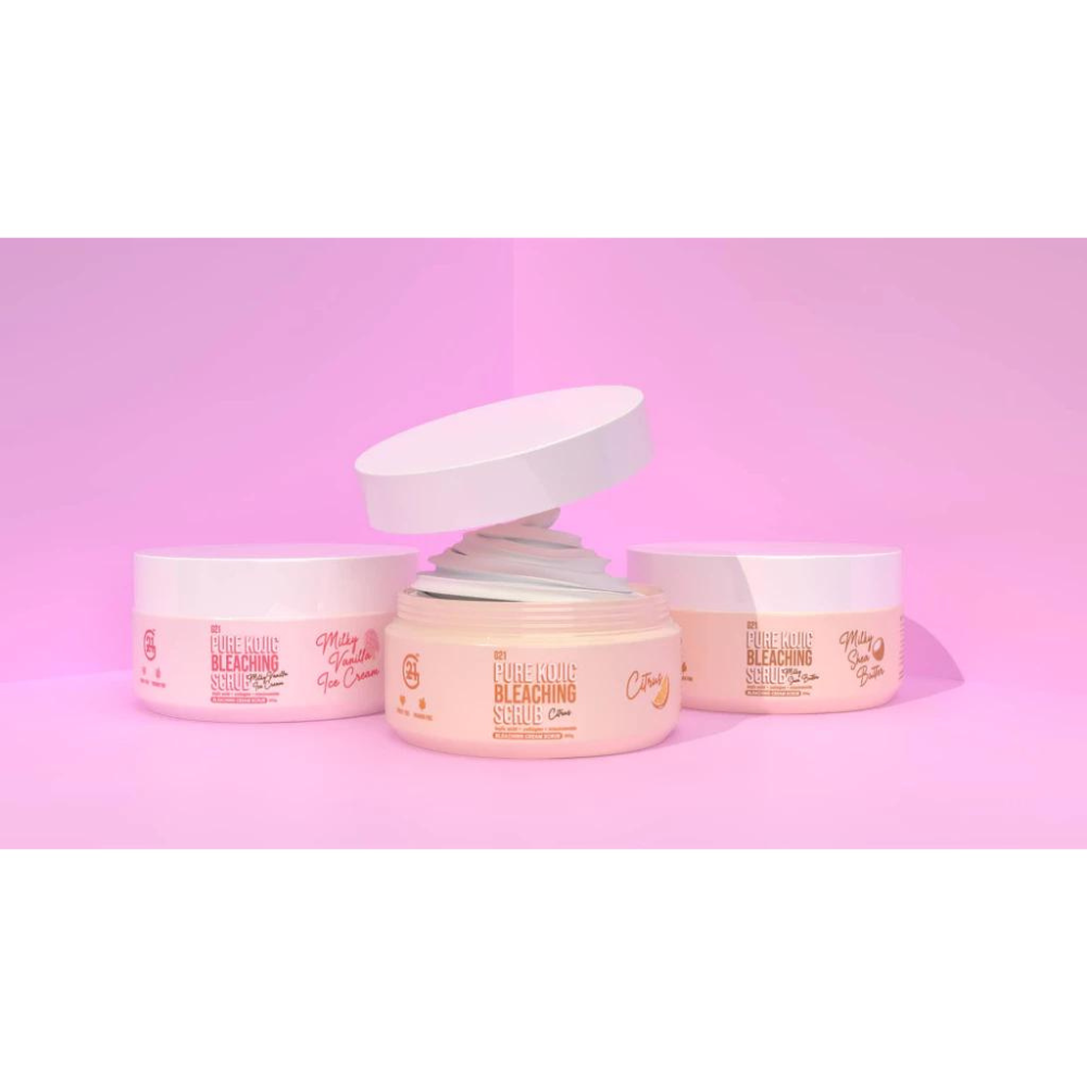 G21 Pure Kojic Bleaching Cream Scrub - Milky Citrus