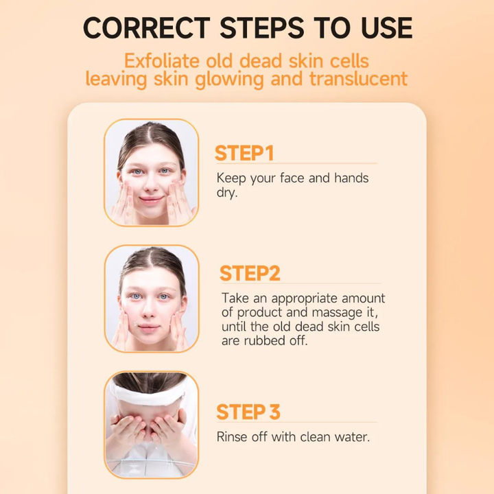 Orange Exfoliating Brightening Gel