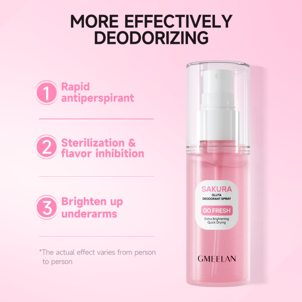GMEELAN Sakura Gluta Deodorant Spray Go Fresh 50ml
