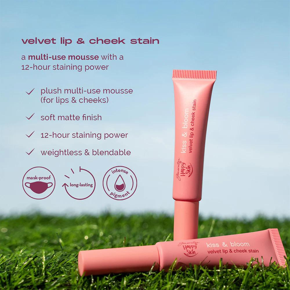 Happy Skin Generation Happy Skin Kiss & Bloom Velvet Lip & Cheek Stain - Hype
