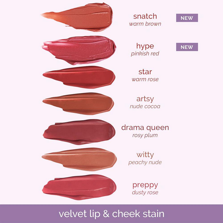 Happy Skin Generation Happy Skin Kiss & Bloom Velvet Lip & Cheek Stain - Swatch
