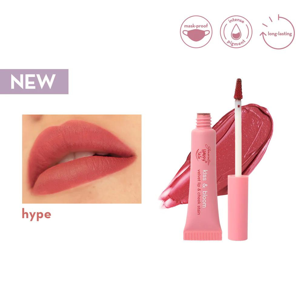 Happy Skin Generation Happy Skin Kiss & Bloom Velvet Lip & Cheek Stain - Hype