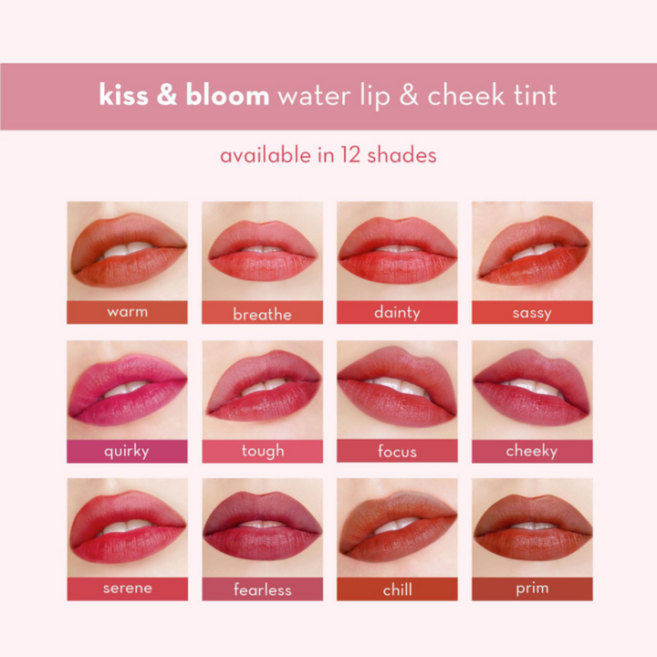 Happy Skin Kiss & Bloom Water Lip & Cheek Tint -Dainty