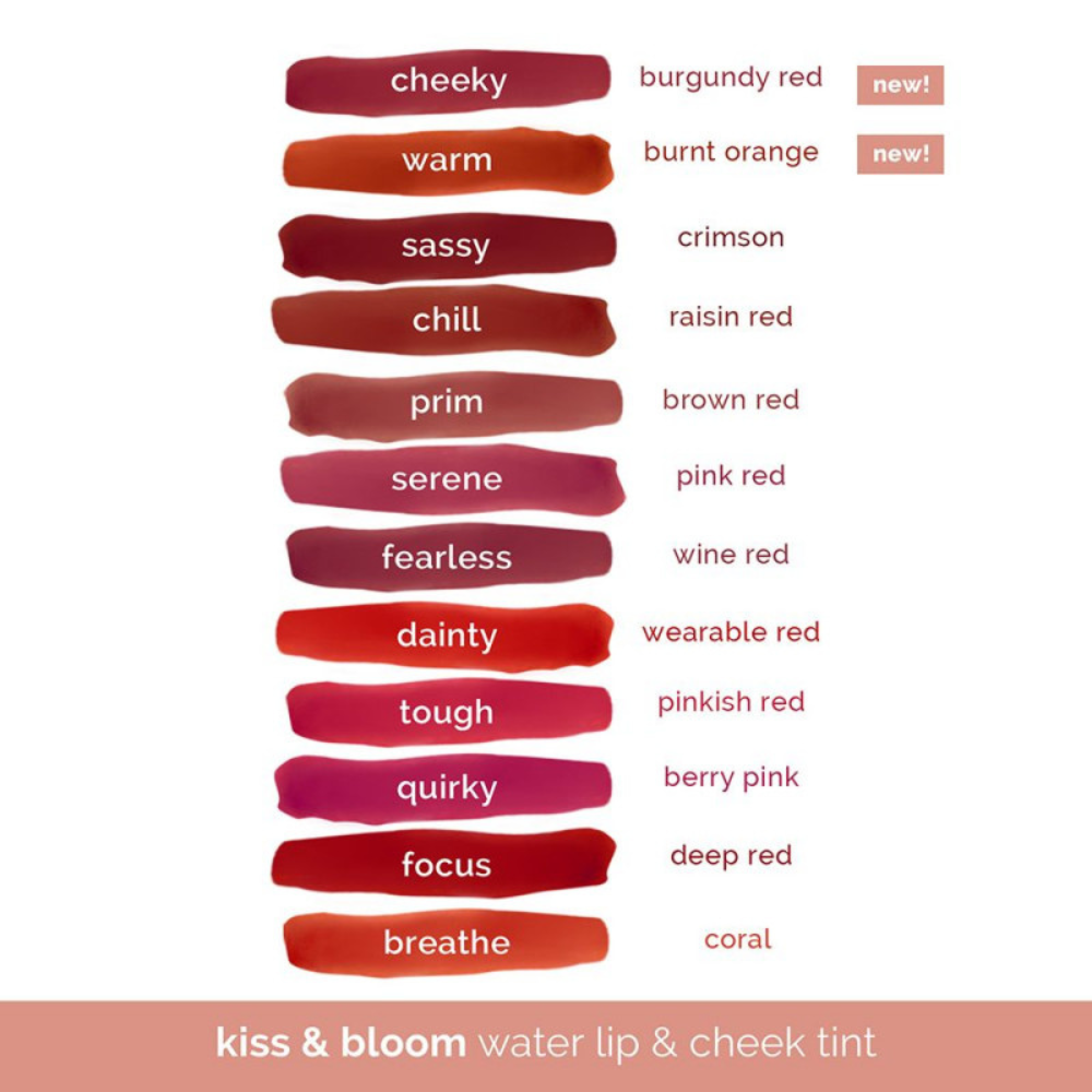 Happy Skin Kiss & Bloom Water Lip & Cheek Tint -Dainty