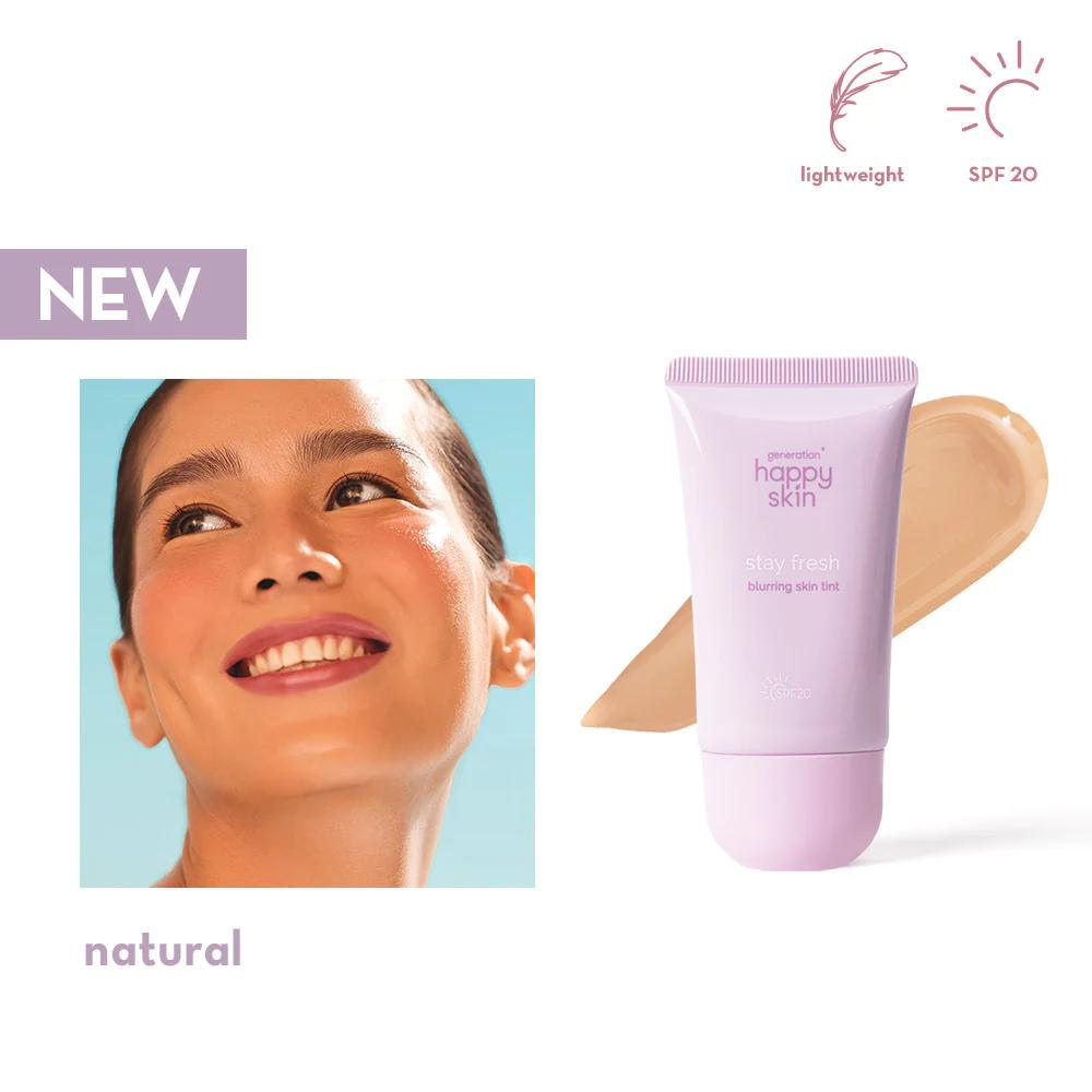 Generation Happy Skin Stay Fresh Blurring Skin Tints Natural