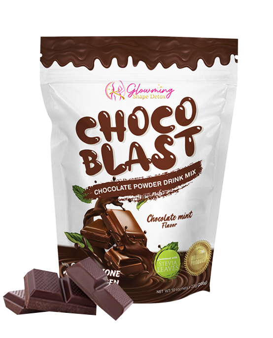 Glowming Shape Detox Choco Blast Chocolate Power Drink Mix