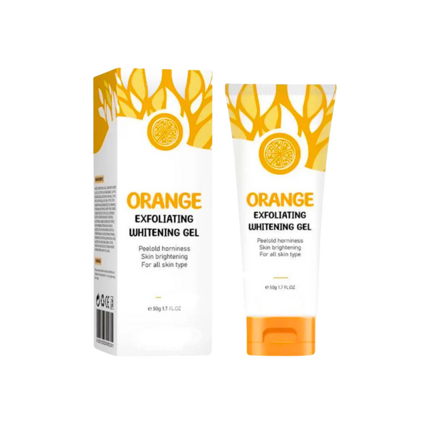 Natürliches Orange Peeling Gel – Für Eine Tiefenreinigende Gesichtsreinigung, Mit Fruchtextrakt