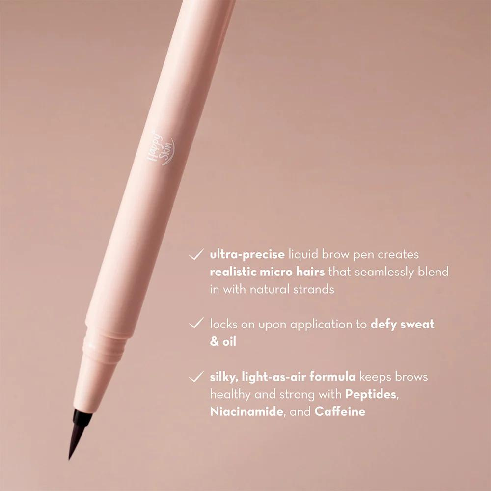 Happy Skin Holy Grail Microblade Brow Pen - Natural Brown