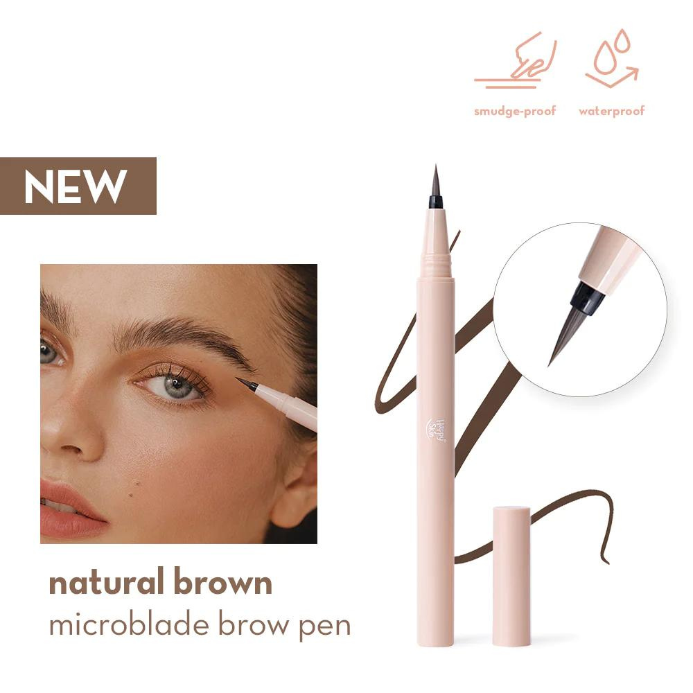 Happy Skin Holy Grail Microblade Brow Pen - Natural Brown