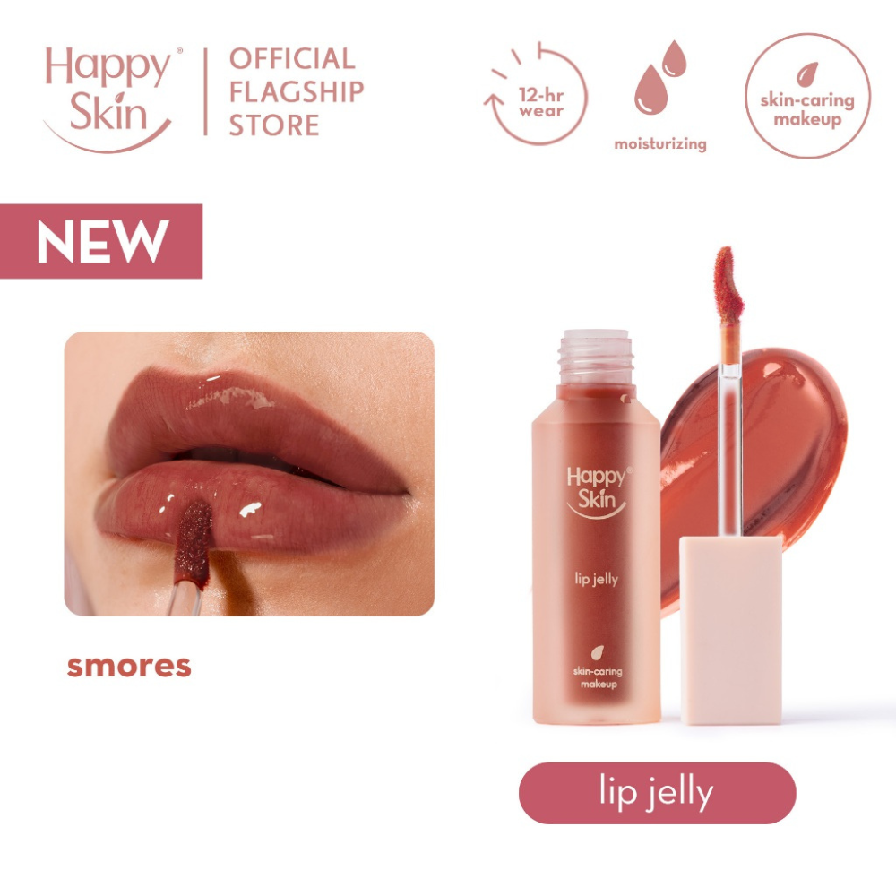 Happy Skin Lip Jelly -Dewy Gel Tint Smores