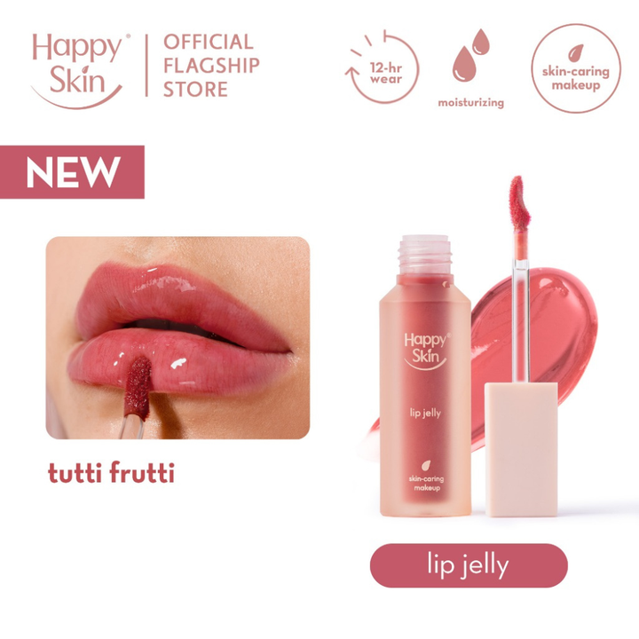 Happy Skin Lip Jelly -Dewy Gel Tin Tutti Frutti