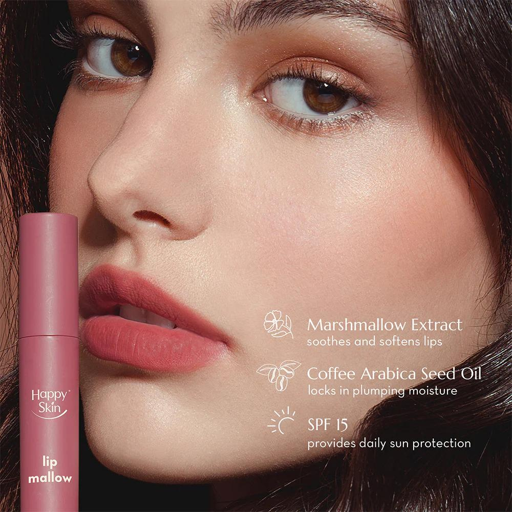 Happy Skin Lip Mallow Plush Matte Lip Mousse Coffee Edition -Cinnamon