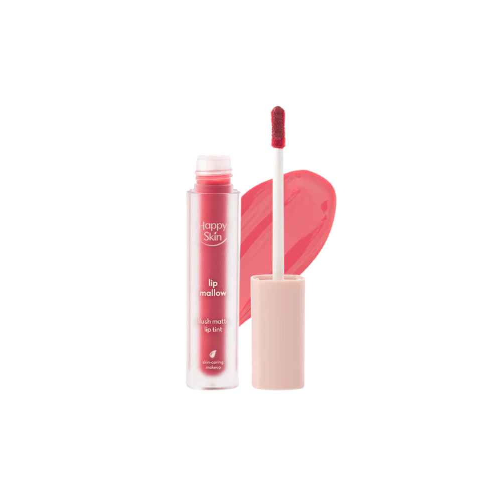 Happy Skin Lip Mallow Plush Matte Lip Tint- Honeymoon Glow