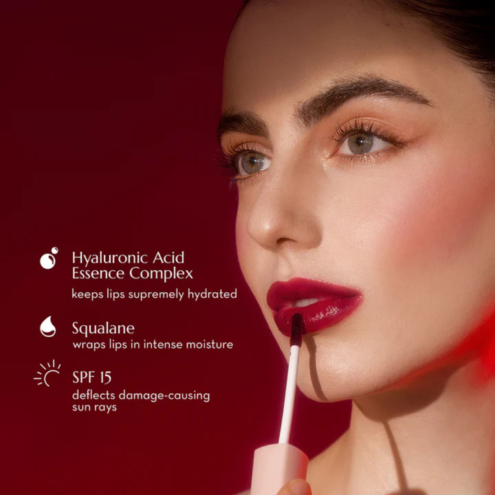 Happy Skin Lip Mallow Plush Matte Lip Tint- Honeymoon Glow