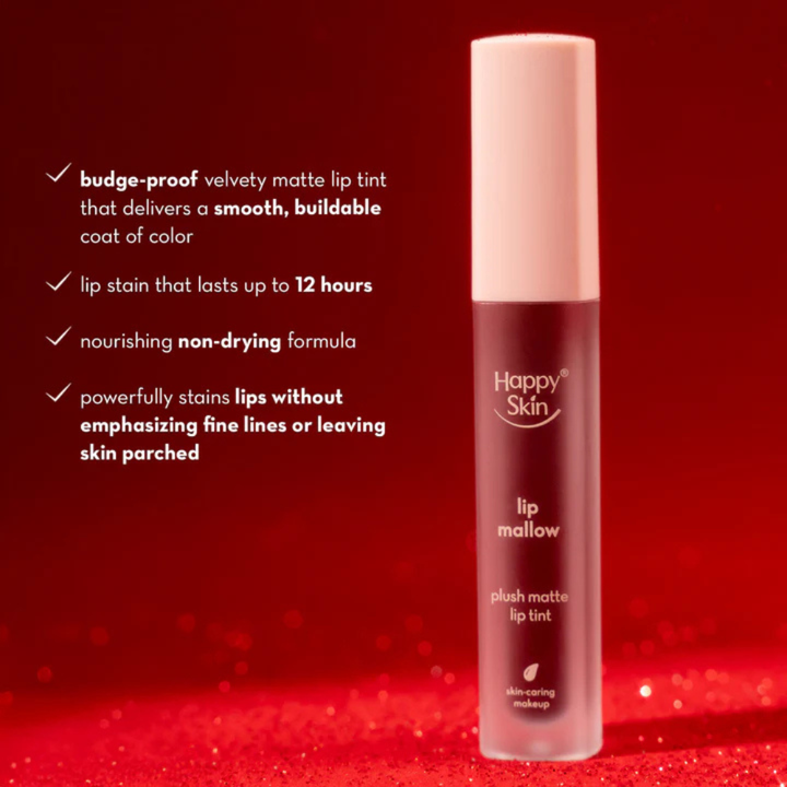 Lip Mallow Plush Matte Lip Tint - Honeymoon Glow