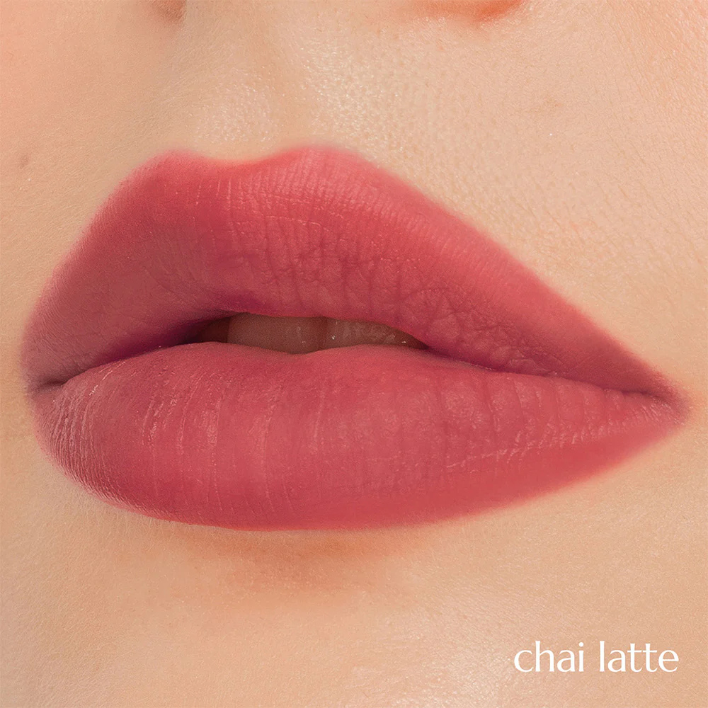 Happy Skin Lip Mallow Plush Matte Lip Tint - Chai Latte