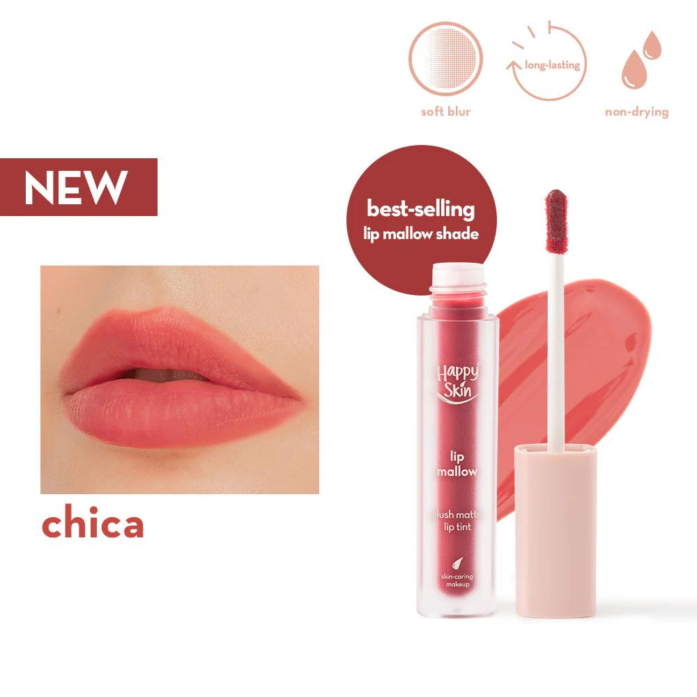 Happy Skin Lip Mallow Plush Matte Lip Tint - Chica