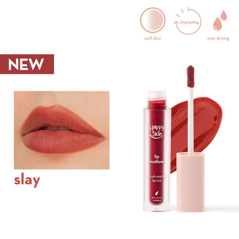 Happy Skin Lip Mallow Plush Matte Lip Tint -Slay