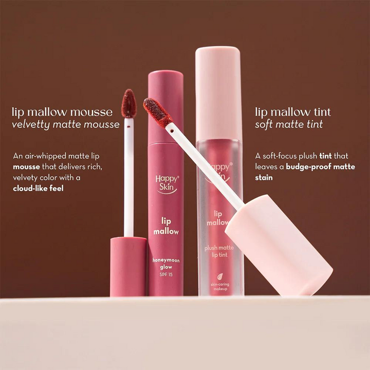 Happy Skin Lip Mallow Plush Matte Lip Tint - Eclair
