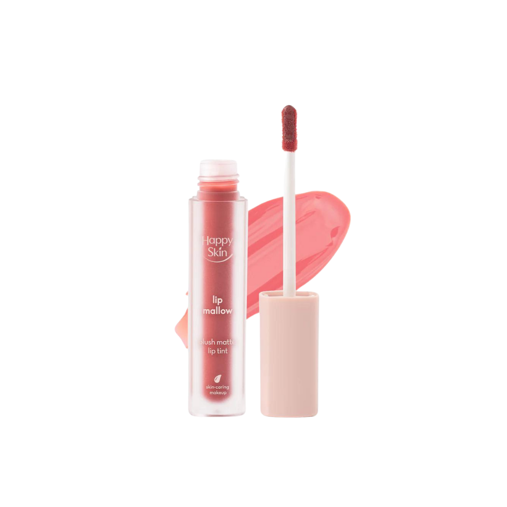 Happy Skin Lip Mallow Plush Matte Lip Tint - Macaron