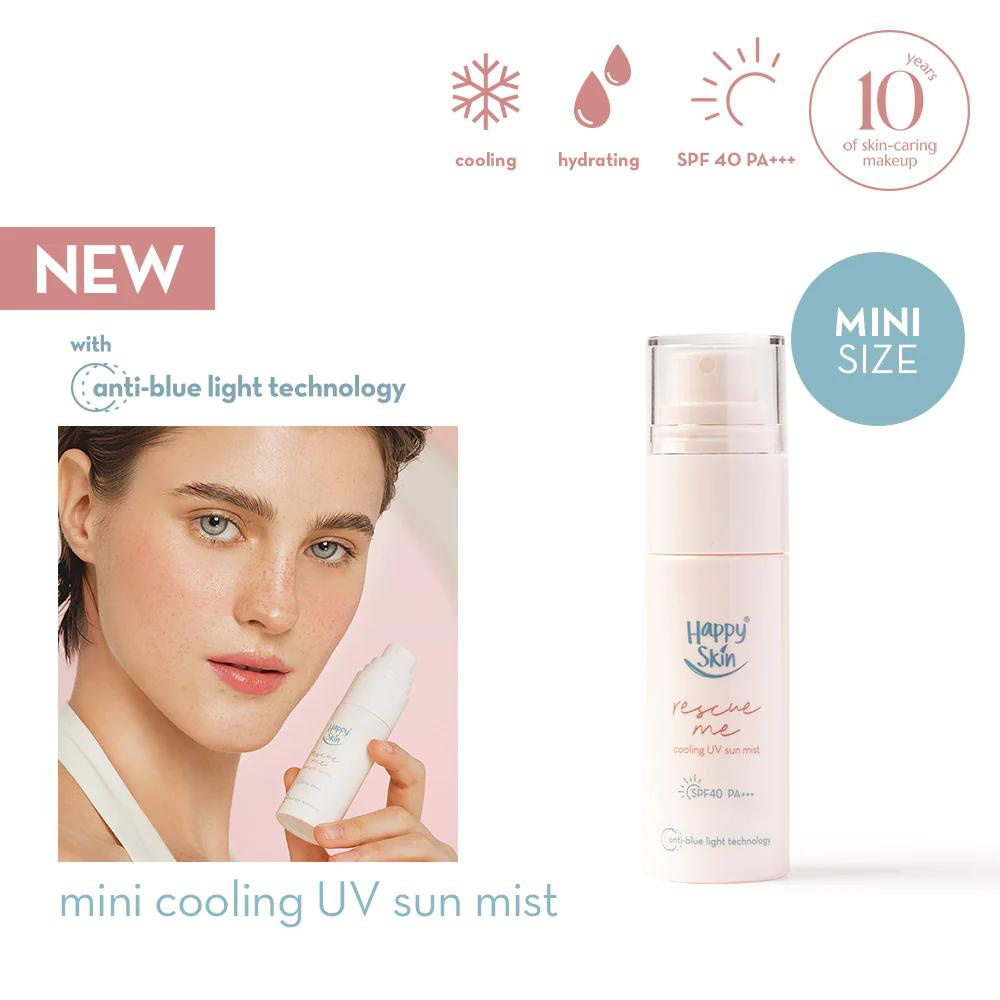 Happy Skin Mini Rescue Cooling UV Sun Mist SPF40 PA+++