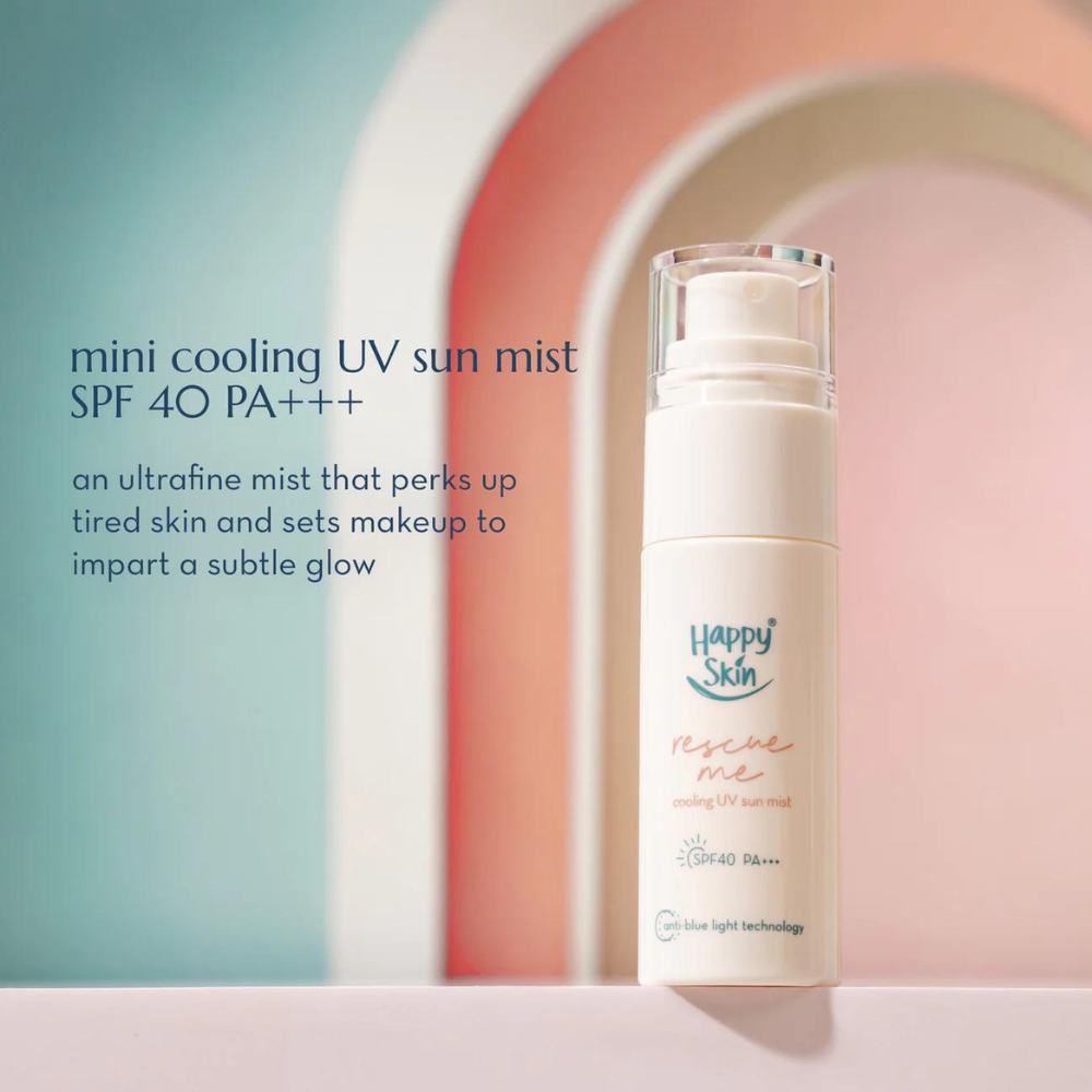 Happy Skin Mini Rescue Cooling UV Sun Mist SPF40 PA+++