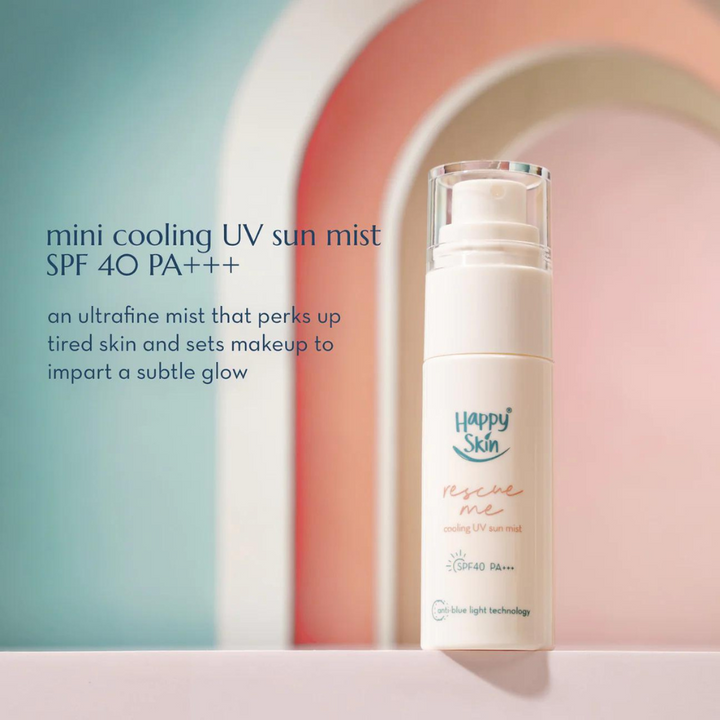 Happy Skin Mini Rescue Cooling UV Sun Mist SPF40 PA+++