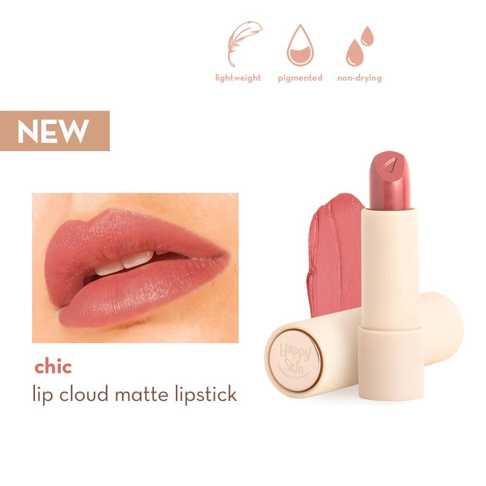 Happy Skin Lip Cloud Matte Lipstick