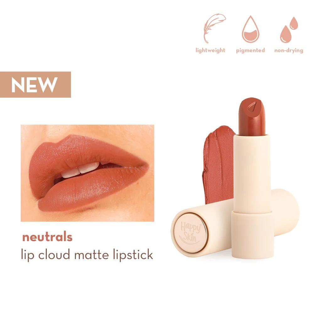 Happy Skin Lip Cloud Matte Lipstick