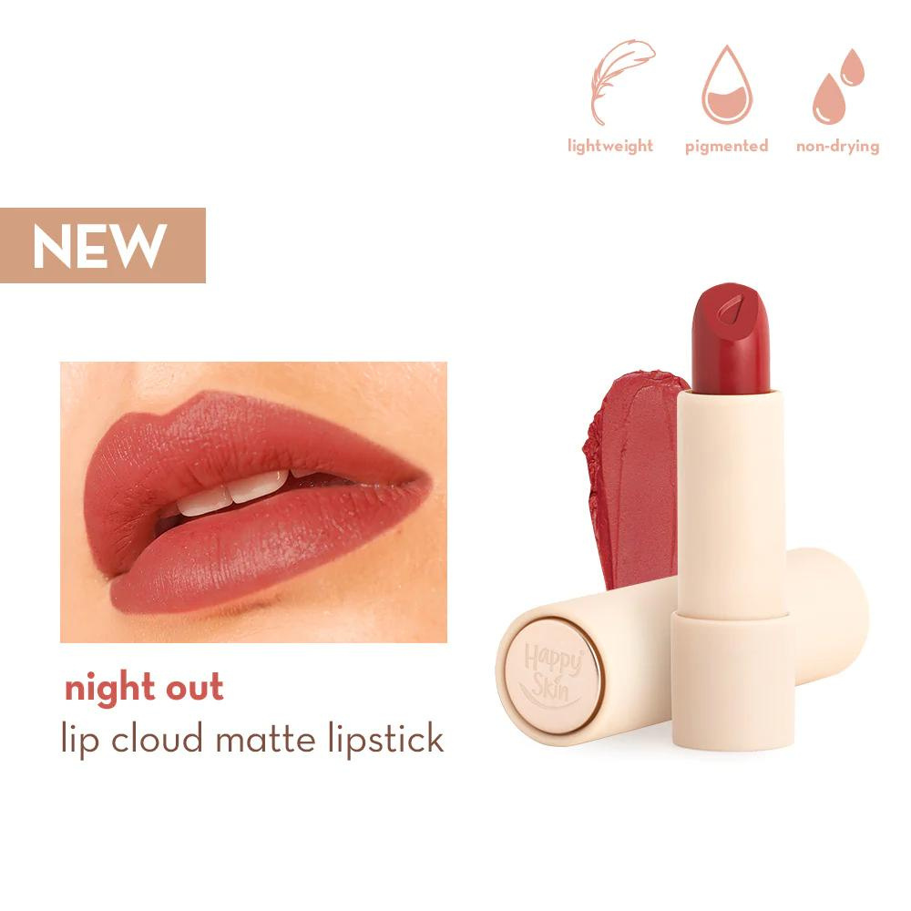 Happy Skin Lip Cloud Matte Lipstick